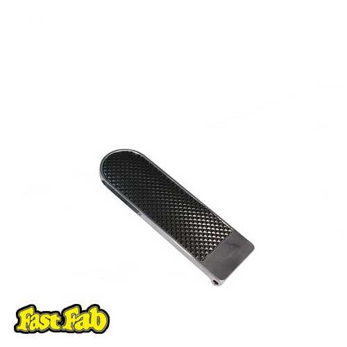 FAST FAB CNC THROTTLE PEDAL, BLACK TYPE 2 55-67