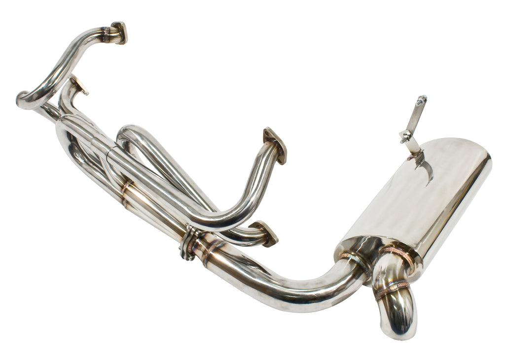 STAINLESS STEEL SIDE FLOW EXHAUST - TYPE 2 68-71