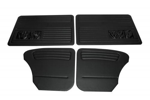 DOOR PANEL KIT, 4 PIECE, UNIVERSAL BEETLE SEDAN 58-64