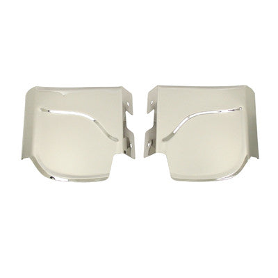 FENDER GUARDS, REAR, STAINLESS STEEL, BEETLE