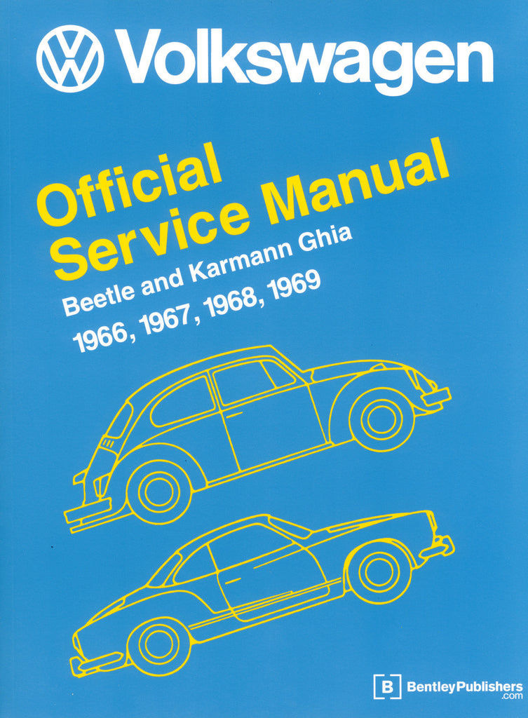 BENTLEY REPAIR MANUAL TYPE 1 & KARMANN GHIA 66-69