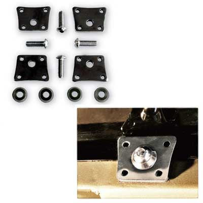 FUEL TANK CLAMP KIT ALUMINUM
