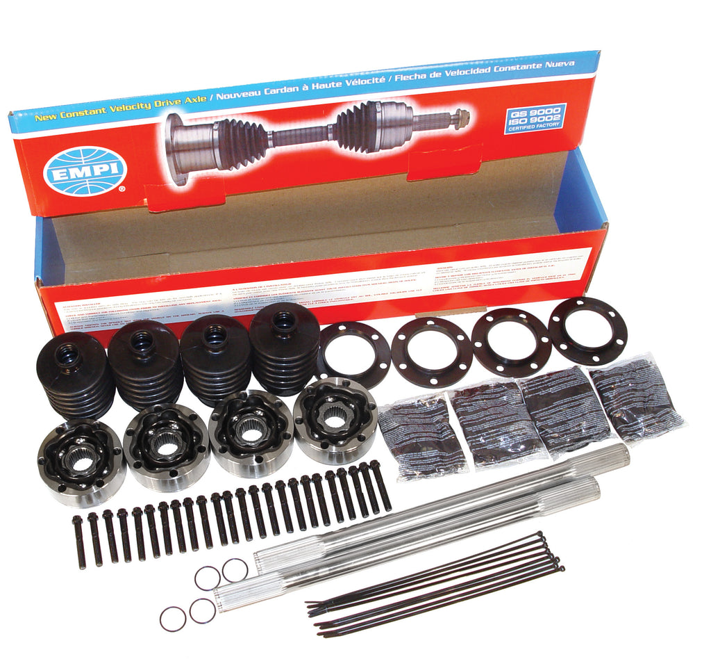 CHROMOLY I.R.S. RACE AXLE KITS - 930 X 20 1/4"