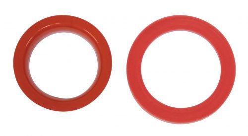 AXLE BEAM TUBE SEALS, URETHANE, TYPE W/BALL-JOINT, 4 PCS