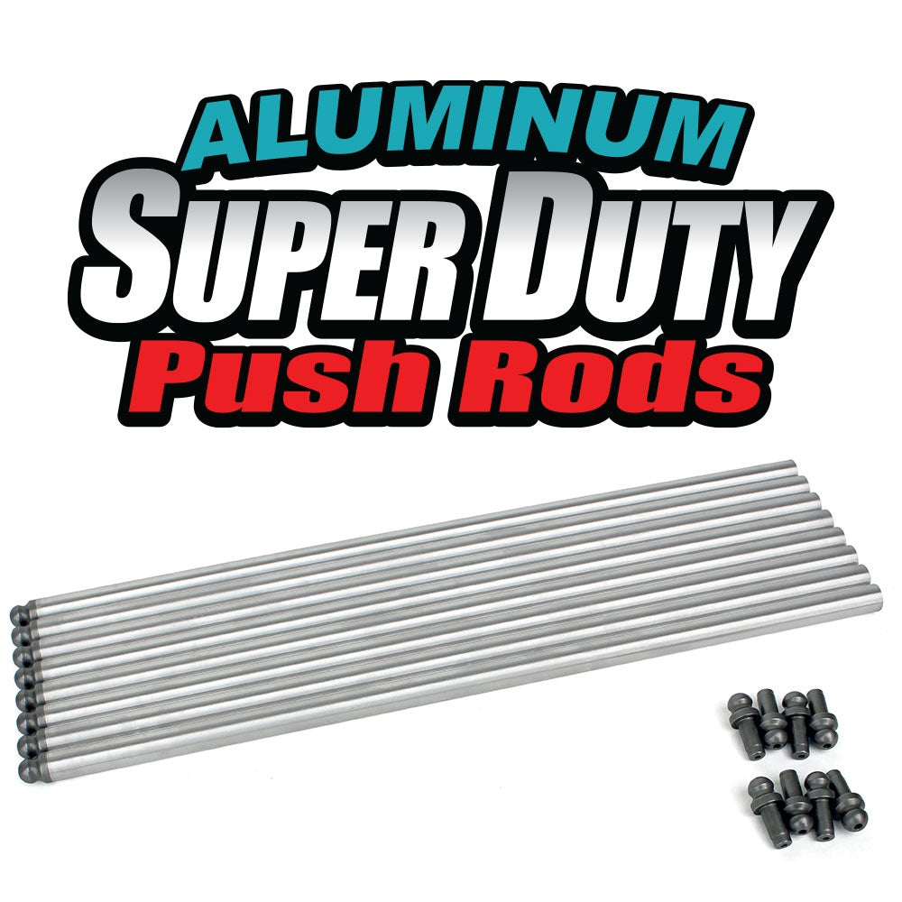 ALUMINUM SUPER DUTY PUSH RODS - 11.5" LONG