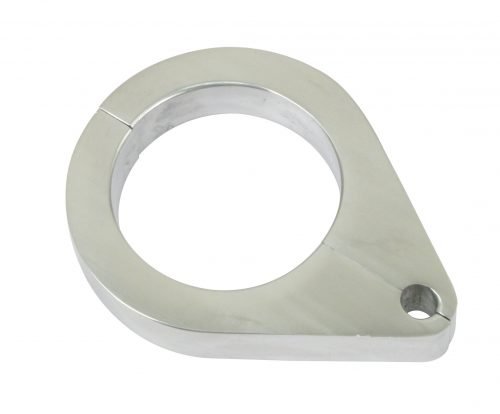 BRAKE LINE BRACKET, SWING AXLE, BILLET ALUMINUM