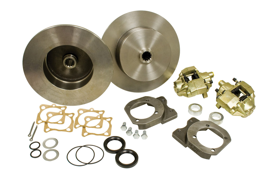REAR DISC BRAKE KIT 68-72 I.R.S & SWING AXLE BLANK - NO EMERGENCY BRAKE