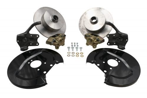 FRONT DISC BRAKE KIT with BLANK ROTORS for Type 1 and Ghia's with ball joint front ends