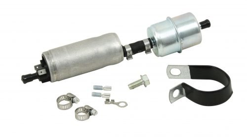 IN LINE FUEL PUMP W/ FILTER 12V IN-LINE