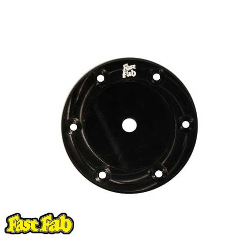 FAST FAB SUMP PLATE, 6-BOLT, BLACK