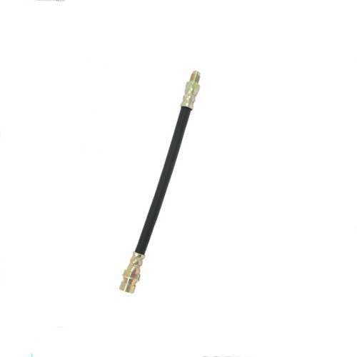 BRAKE HOSE, FRONT, 66+, TYPE 1 & 3, W/DISC BRAKES