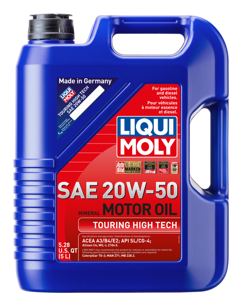 LIQUI MOLY 20W/50 TOURING HIGH TECH ENGINE OIL