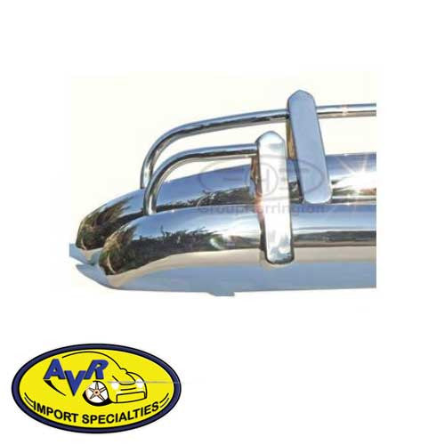 STAINLESS STEEL SPLIT WINDOW BUS BUMPER