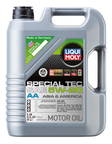 LIQUI MOLY 5W/20 SPECIAL TEC AA ENGINE OIL