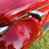 SWAN NECK MIRRORS-HOODED