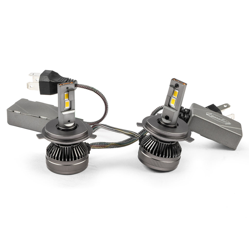 H4 HEADLIGHT CONVERSION 12 V LED BULBS - WARM WHITE