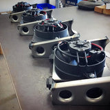 OIL COOLER KIT WITH FAN includes SWING AXLE MOUNT FOR SPLIT WINDOW BUS