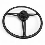 VADER BLACK STEERING WHEEL - SPLITTY BUS