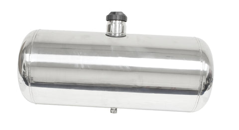 POLISHED STAINLESS STEEL GAS TANK KIT 10" x 30"