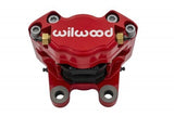 BRAKE CALIPER COMES WITH PADS -WILWOOD IN RED