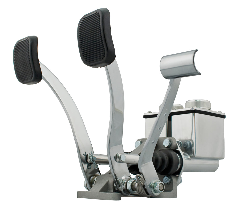 DUAL PEDAL ASSEMBLY, WITH ROLLER