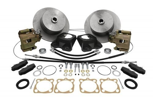 REAR DISC BRAKE KIT with BLANK ROTORS Fits I.R.S 73-79 Type 1 and Ghia.