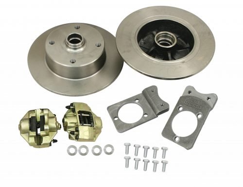 FRONT DISC BRAKE KIT Convert your 1968 and later Type 1 (excluding Super Beetle) from drum to disk brakes
