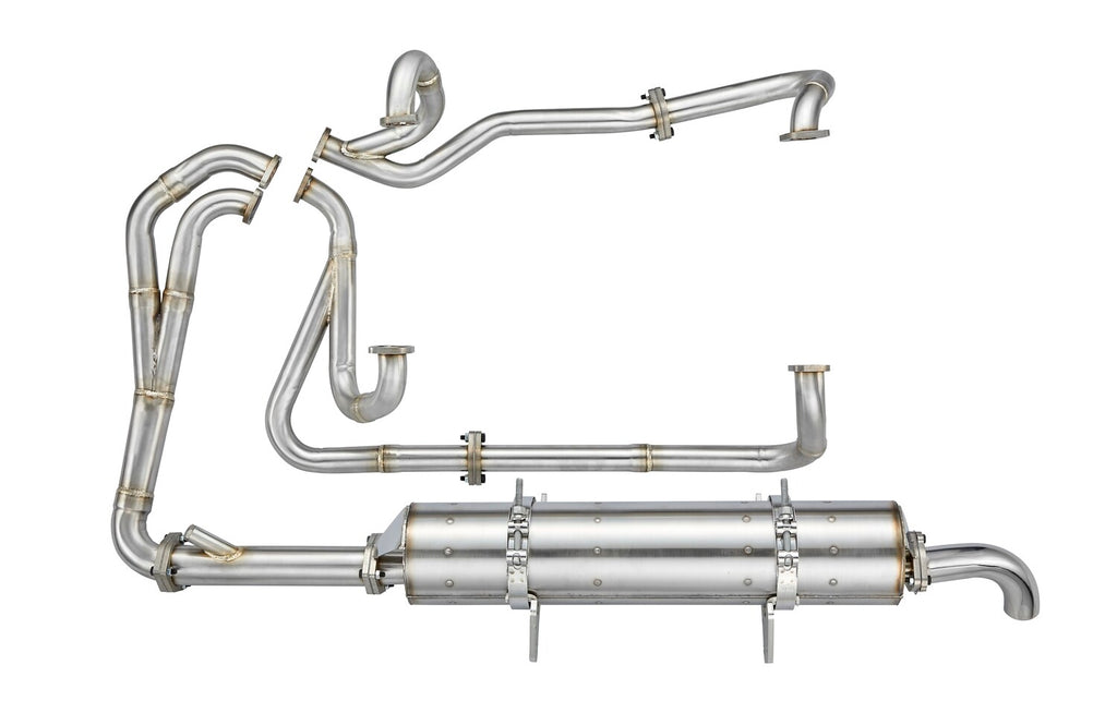 VANAGON 2.1 & 1.9 LITRE EXHAUST SYSTEM - COMPLETE W/CROSS OVER PIPES