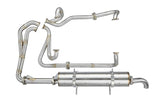 VANAGON 2.1 LITRE EXHAUST SYSTEM - COMPLETE W/CROSS OVER PIPES - SYNCRO