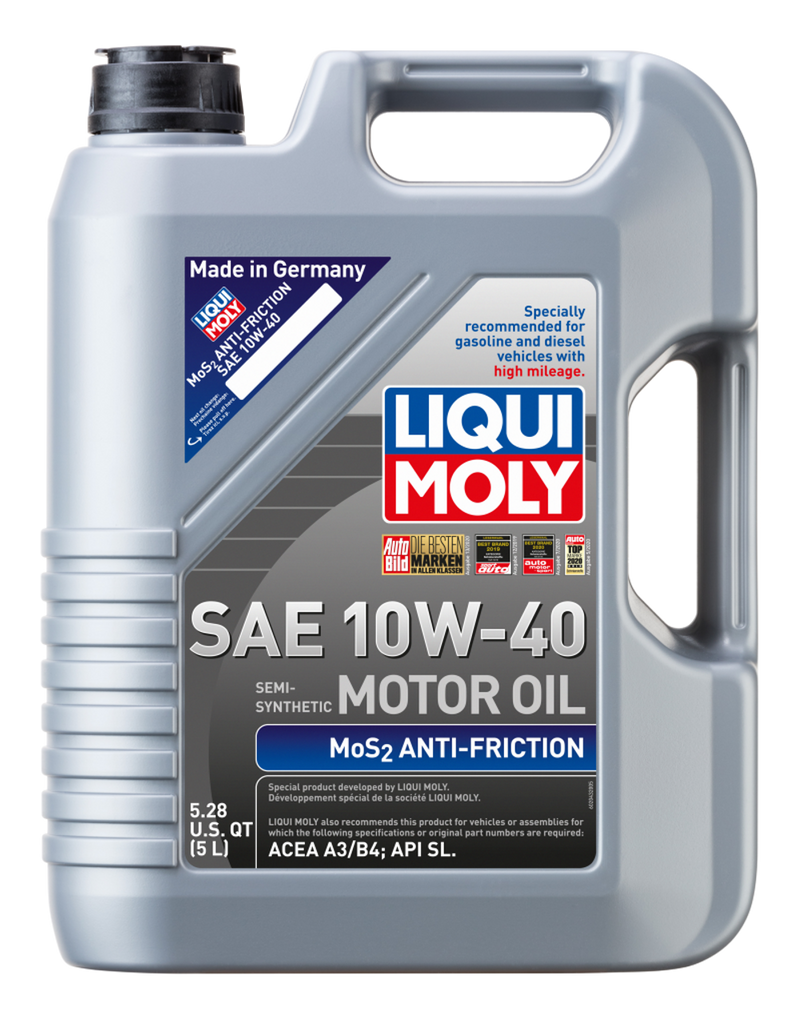 LIQUI MOLY 10W/40 MoS2 ENGINE OIL
