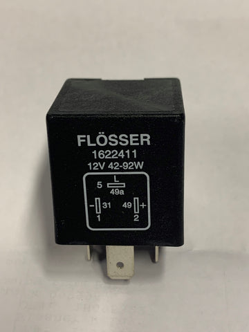 TURN SIGNAL FLASHER RELAY 3 PIN,  FLOSSER