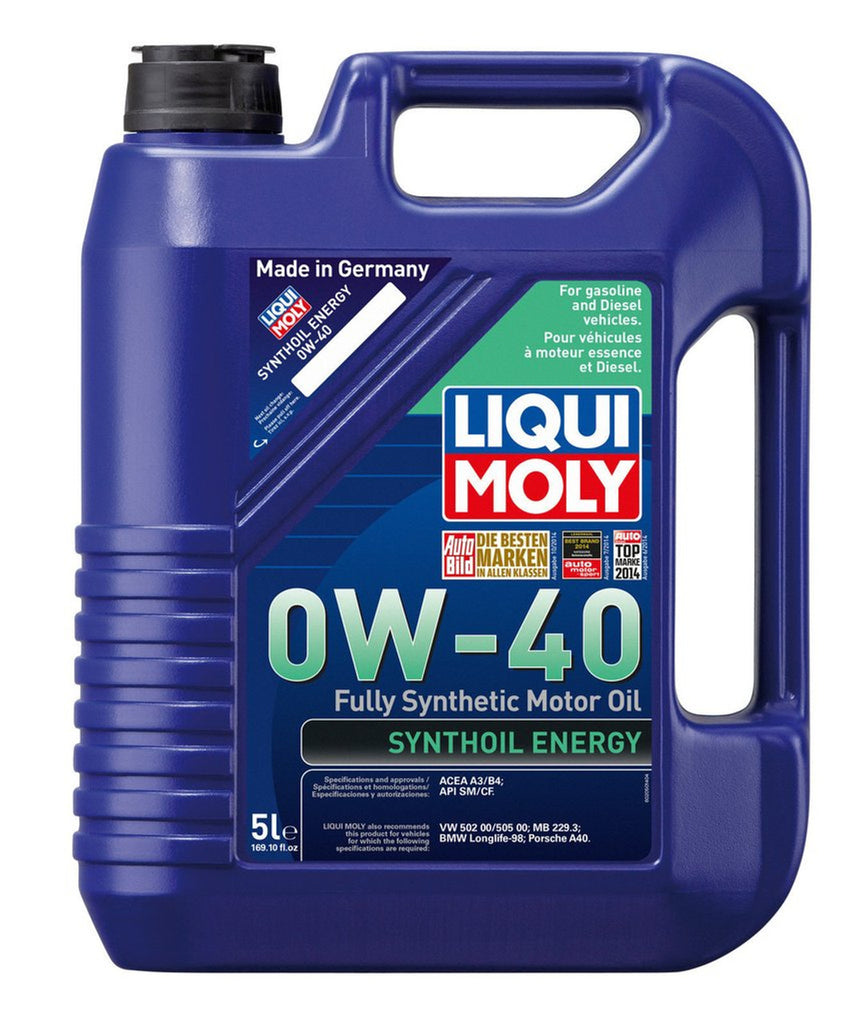 LIQUI MOLY 0W/40 SYNTHOIL ENERGY ENGINE OIL