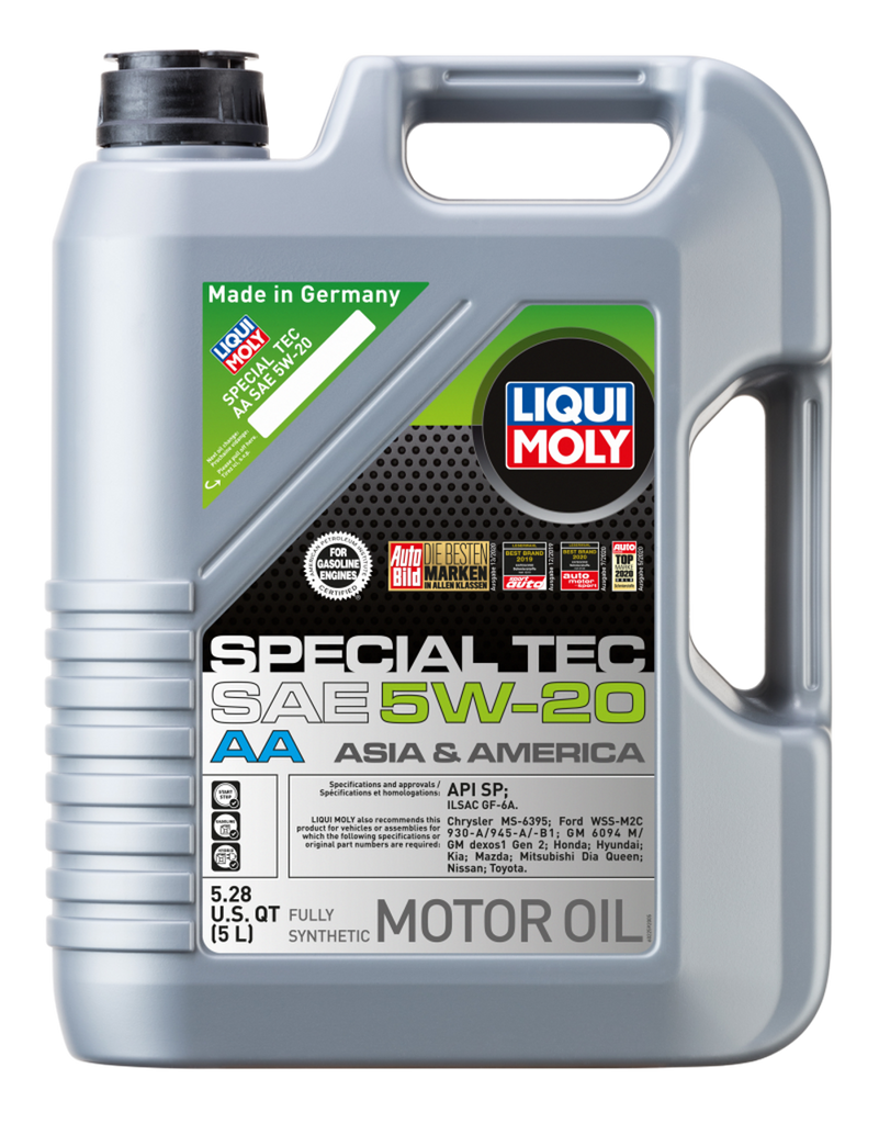 LIQUI MOLY 5W/20 SPECIAL TEC AA ENGINE OIL
